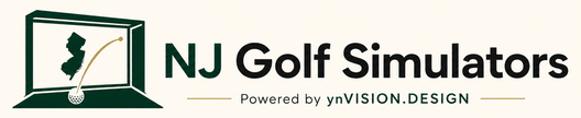 NJ Golf Simulators, Powered by ynVISION.DESIGN