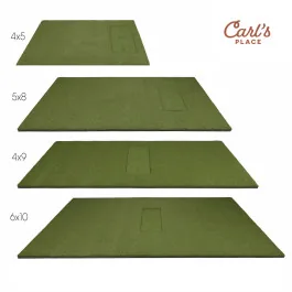 Carl's Place HotShot modular green golf hitting mat