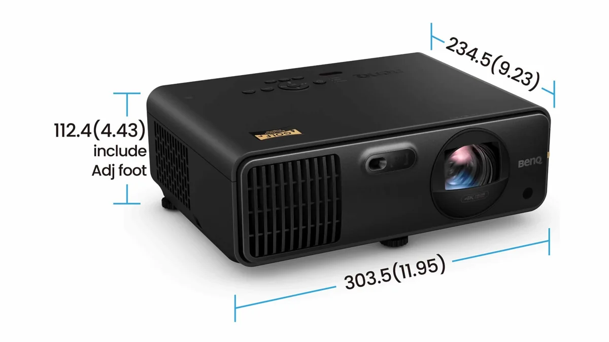 BenQ AK700ST 4K Projector view 3