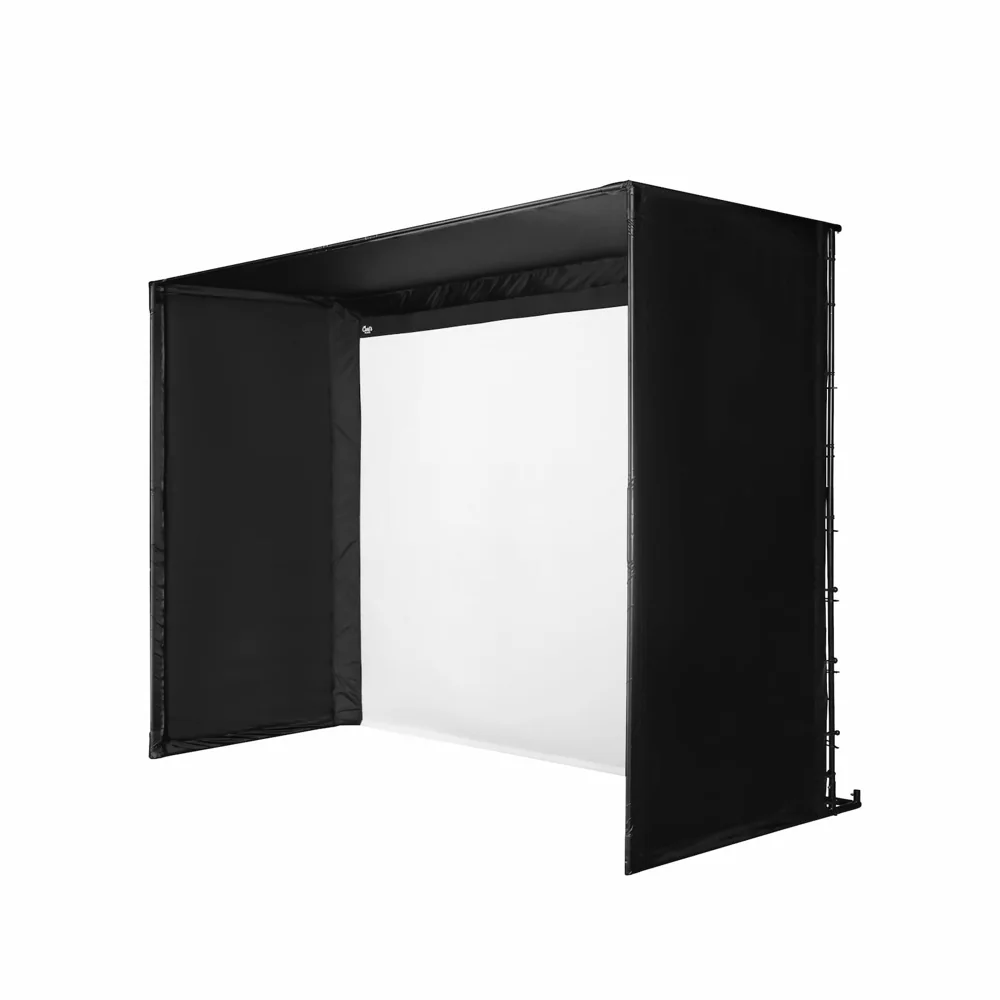 DIY Golf Simulator Enclosure view 4