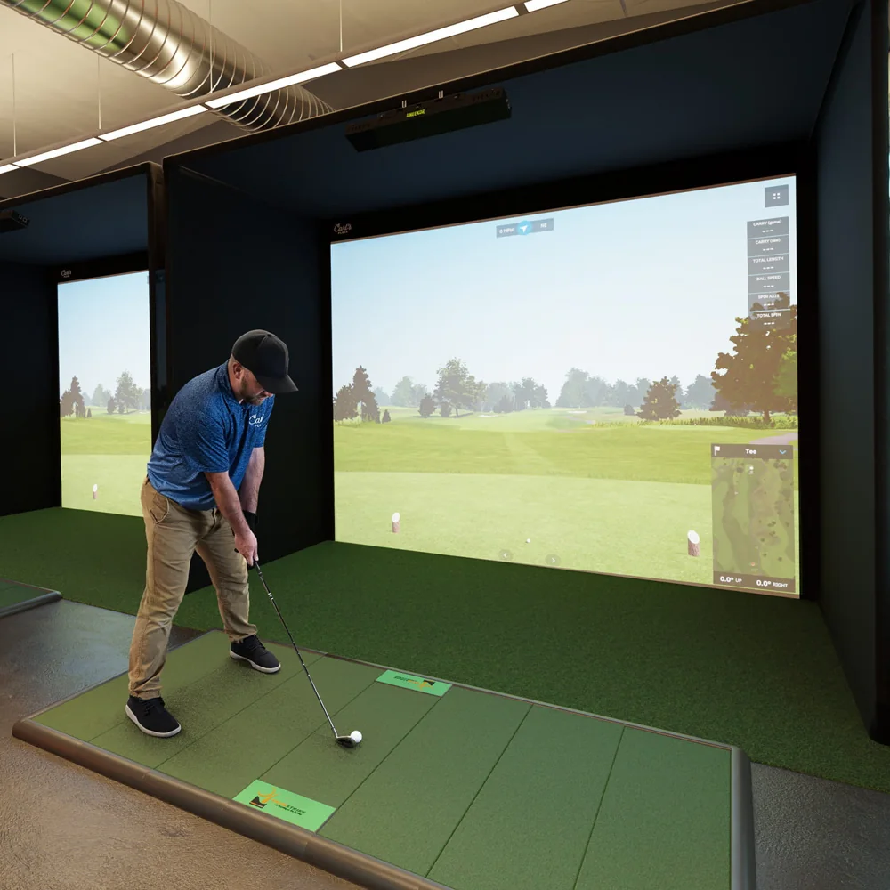 Pro Golf Simulator Enclosure view 2