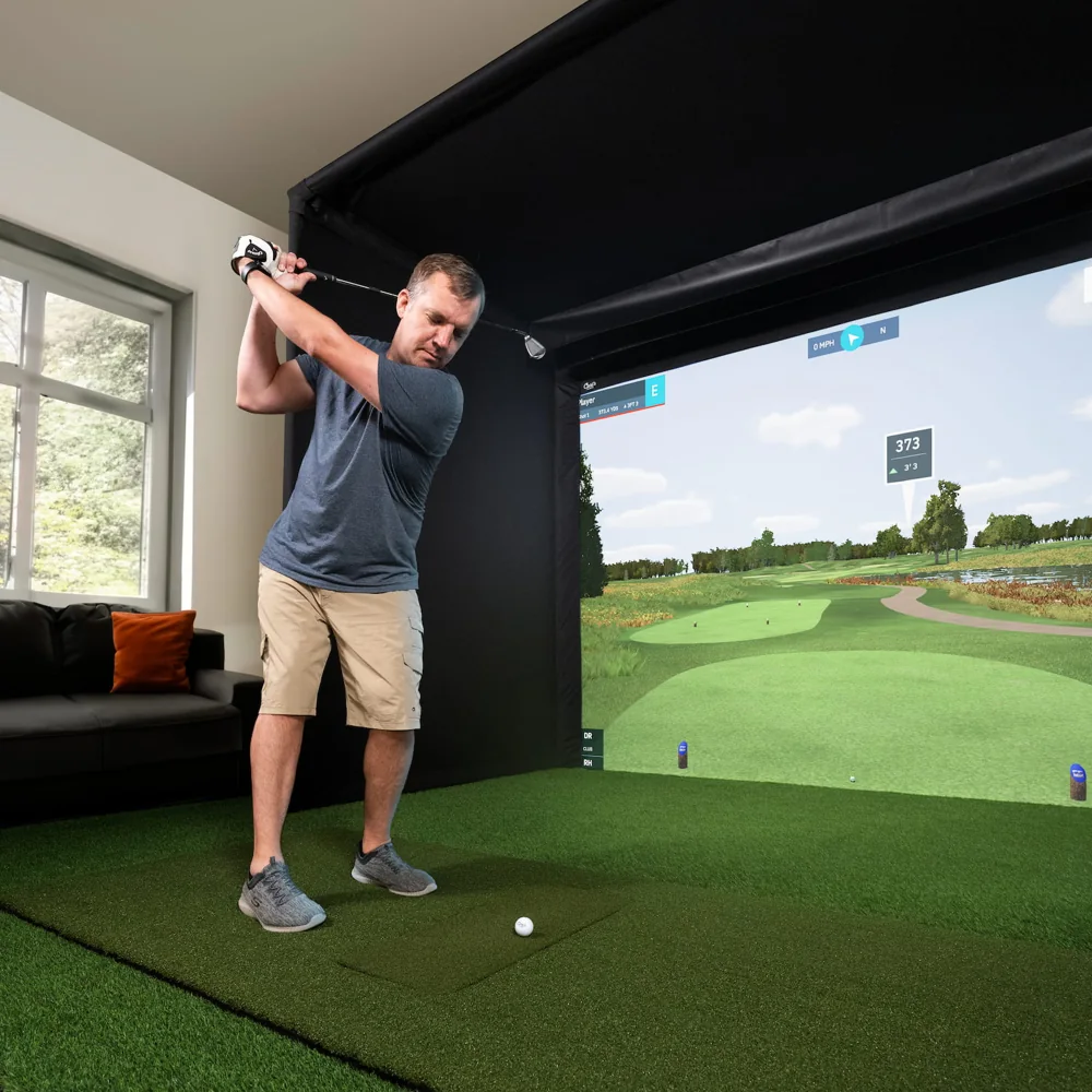 Pro Golf Simulator Enclosure view 3