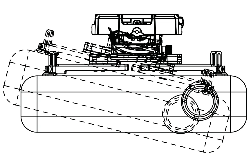 Flush-Mount Projector Mount view 2
